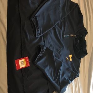 Jumpman, Air Jordan, Nike, University of Michigan team issued, 1/4 zip jacket